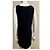 Moschino Cheap And Chic Schwarzes Shiftkleid mit Tierdruckeinsätzen Mehrfarben - Ansicht 3