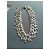 Christian Dior Collana in metallo bianco con perle Silver hardware - vista 6