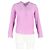 Stella Mc Cartney Polo a maniche lunghe Stella McCartney in cotone viola Porpora - vista 4