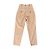 Pantalones de tiro alto con doble cinturón Dolce & Gabbana en algodón marrón Castaño Roja - vista 6