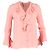 Rüschenshirt von Alexander McQueen aus rosa Polyester Braun Pink
