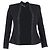 Stella Mc Cartney Blazer in lana nera decorato di Stella McCartney Nero