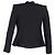 Stella Mc Cartney Blazer in lana nera decorato di Stella McCartney Nero - vista 3