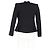 Stella Mc Cartney Blazer in lana nera decorato di Stella McCartney Nero - vista 6