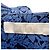 Chloé Falda asimétrica floral Chloe en viscosa azul - vista 3
