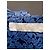 Chloé Falda asimétrica floral Chloe en viscosa azul - vista 6