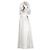 Rotate Vestido midi de mangas abullonadas Noon Puffy de Birger Christensen en poliéster blanco Crudo - vista 2