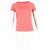 T-shirt en laine rose à col rond tricoté Hermès Marron - vue 4