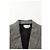 Blazer in lana grigia a motivo check di Alexander McQueen - vista 10