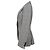 Blazer in lana grigia a motivo check di Alexander McQueen - vista 2