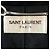 Pantaloni dritti Saint Laurent in lana nera Nero - vista 3
