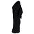 Vestido midi sin mangas de lana negra de Louis Vuitton Negro - vista 2