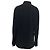 Camicia a maniche lunghe in seta nera ricamata con amore di Givenchy Nero - vista 3