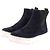 Botas LOUIS VUITTON T.EU 37 de piel de ternera estilo pony Azul marino