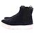 Botas LOUIS VUITTON T.EU 37 de piel de ternera estilo pony Azul marino - vista 3