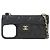 Custodia per iPhone 14 Pro Chanel Timeless Classic Line Nero