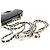Custodia per iPhone 14 Pro Chanel Timeless Classic Line Nero - vista 3