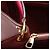 Trocadero Monogram Empreinte Rosso di Louis Vuitton Bordò - vista 9