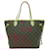 Bolsa Louis Vuitton Monogram Neverfull MM Marrom Rosa Couro envernizado  ref.2081567