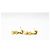 Pendientes colgantes CC vintage adornados con strass de Chanel Gold hardware - vista 6