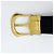 Cinturón unisex de Chanel con hebilla chapada en oro de 24 quilates Negro - vista 6