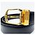 Cinturón unisex Chanel con hebilla chapada en oro de 24 quilates Negro - vista 4