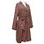 Max Mara Seidenkleid mit Muster Mehrfarben