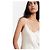 Vestido lencero L'Agence Jodie de seda crema Crudo - vista 7