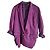 Blazer Acne in cotone bordeaux Bordò