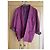 Blazer Acne in cotone bordeaux Bordò - vista 7