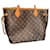 Louis Vuitton Neverfull model size MM Brown Cloth  ref.2081806