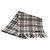BURBERRY Nova Check Schal aus Wolle grau Auth am7665 Braun