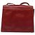Bolsa de ombro de couro vermelho Salvatore Ferragamo Auth 98267 - vista 2