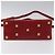 Bolsa de ombro de couro vermelho Salvatore Ferragamo Auth 98267 - vista 5