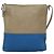 Céline Borsa a spalla CELINE in pelle beige oro blu Auth bs22533 D'oro - vista 13