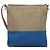 Céline Borsa a spalla CELINE in pelle beige oro blu Auth bs22533 D'oro - vista 2