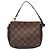 LOUIS VUITTON Pochette per trucco Damier Ebene N51982 LV Auth 114084 - vista 13