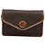 Céline Borsa a spalla in tela Macadam CELINE in pelle PVC marrone oro Auth BD213 D'oro - vista 13