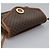 Céline Borsa a spalla in tela Macadam CELINE in pelle PVC marrone oro Auth BD213 D'oro - vista 5