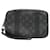 Louis Vuitton Monogram Eclipse Pochette Kasai Handbag Black Cloth  ref.2082023