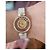 Chopard Happy Diamond 4097 Uhr aus Gelbgold und Diamanten Weiß - Ansicht 2