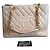 Wallet On Chain Borsa Shopping Tote Chanel GST Beige in Pelle