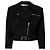 Giacca Biker Iro in Suede Nero - vista 12