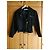 Giacca Biker Iro in Suede Nero - vista 2