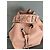 Borsa a mano Lancel in pelle rosa - vista 3