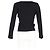 Blazer Laurie Herringbone da Isabel Marant em Tweed de Algodão Preto - vista 3