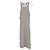T Alexander Mcqueen gestricktes gestreiftes Midi-Topkleid aus blauer Wolle Marineblau - Ansicht 4