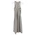 T Alexander Mcqueen gestricktes gestreiftes Midi-Topkleid aus blauer Wolle Marineblau - Ansicht 5
