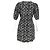 Vestido mini de crepé estampado Ganni en viscosa verde - vista 6