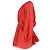Autre Marque Abito Mini Gathered Matteau in Cotone Organico Rosso e Seta - vista 2